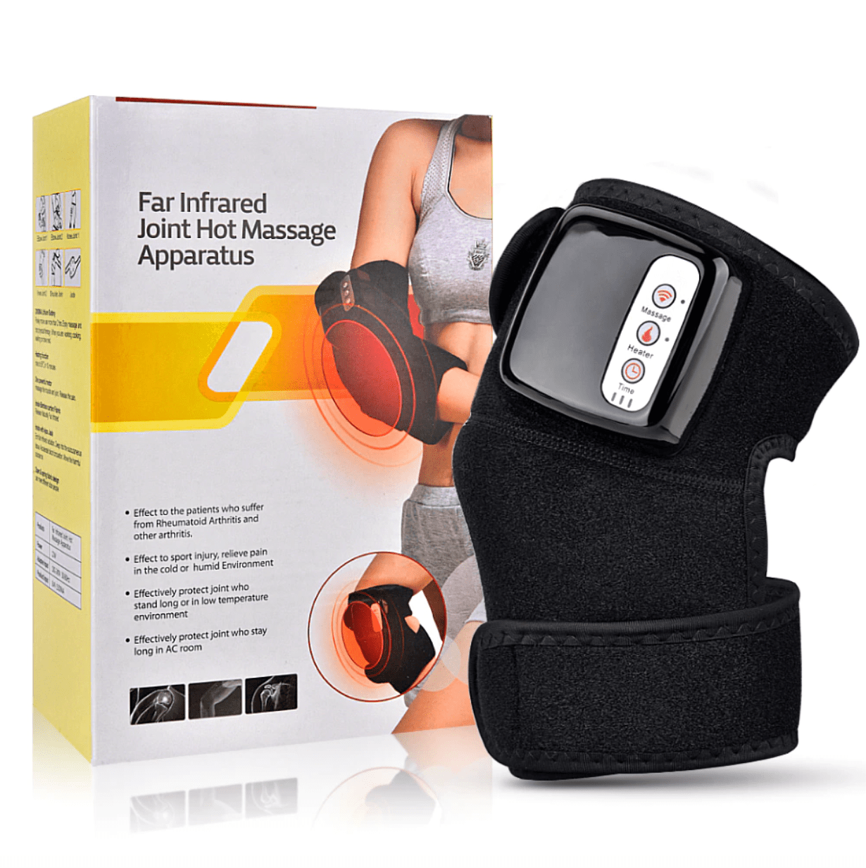 OrthoRelief™ – Masseur & Support Articulaire Chauffant