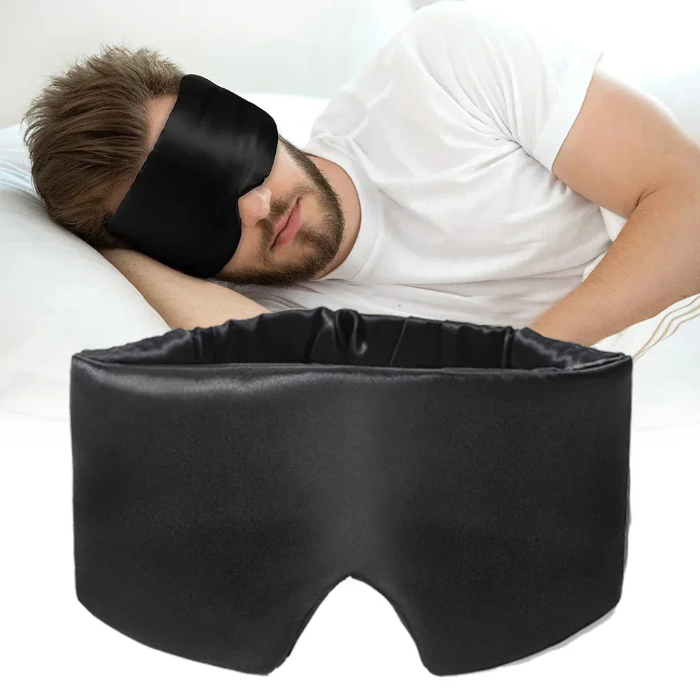 Masque de nuit en soie Mulberry naturelle