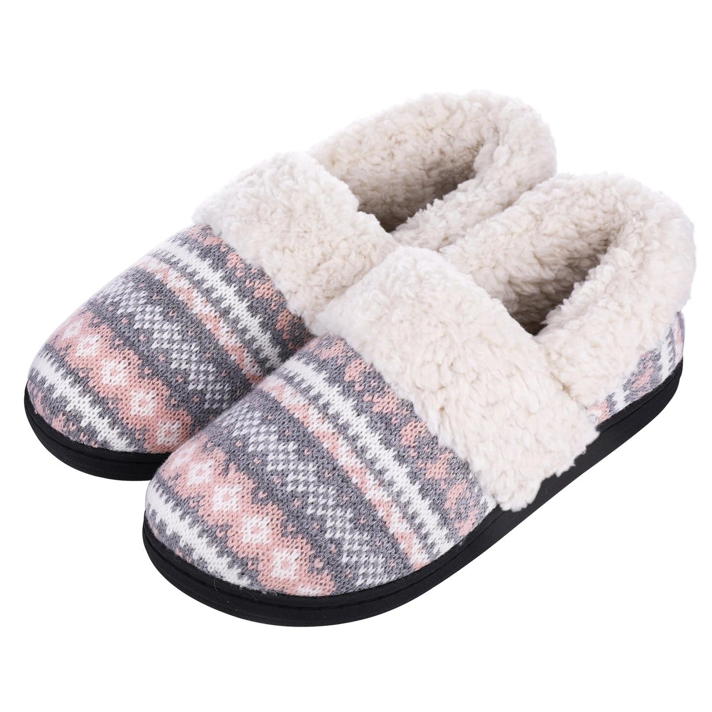 Pantuflas de casa suaves y cálidas de peluche