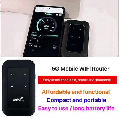 Routeur WiFi mobile 5G portable à haut débit