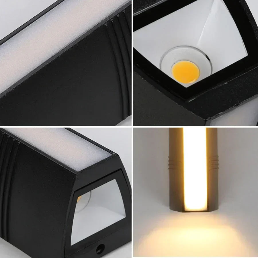 Applique murale LED étanche pour terrasse