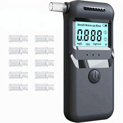 AlcoZen™ – Alcoholímetro Electrónico Portátil con Pantalla LCD Precisa