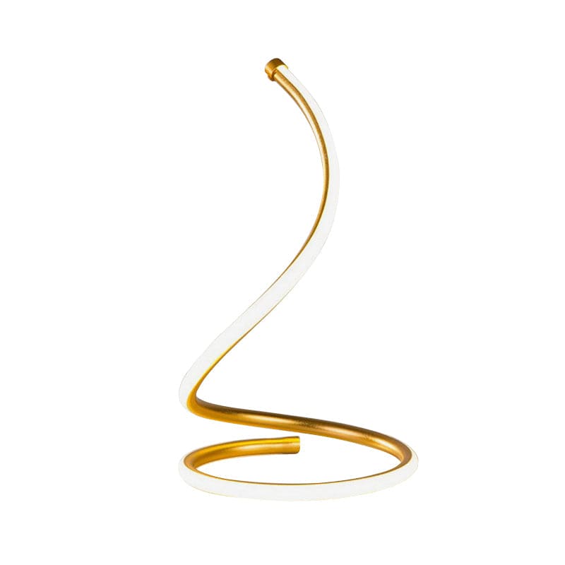 Lampe spirale en silicagel design compact