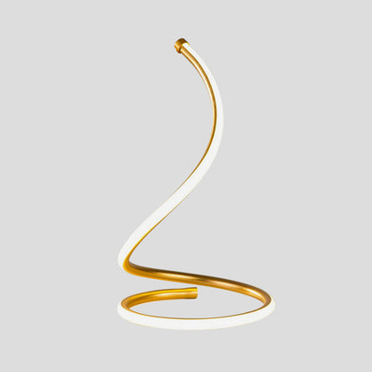 Lampe spirale en silicagel design compact
