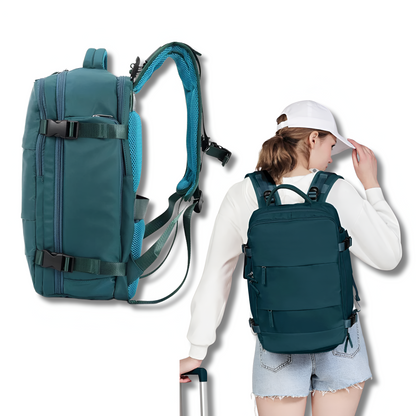 Bolsa de viaje práctica con puerto USB integrado