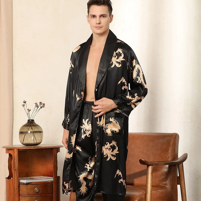 Robe élégante en soie fluide
