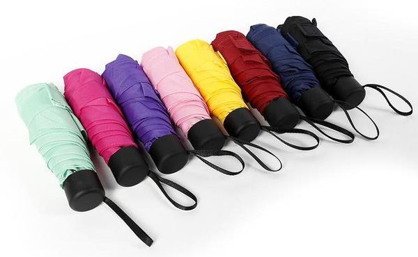 Parapluie de voyage compact résistant renforcé
