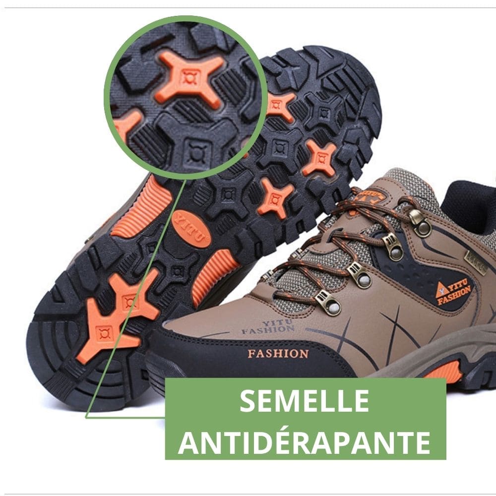 Bottes de randonnée imperméables pour neige et montagne