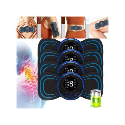 Masajeador de cuello eléctrico portátil - Aliviador de tensión cervical