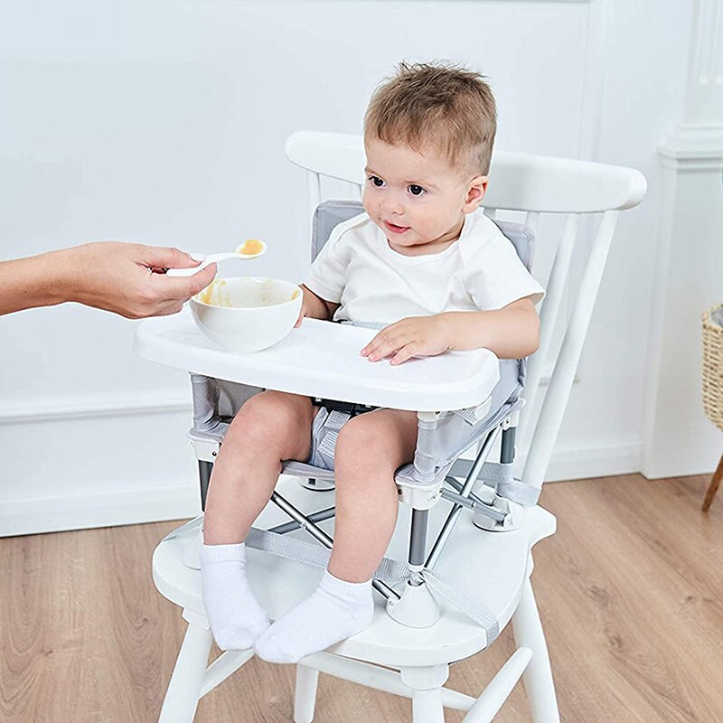 Rehausseur de chaise pliable et sécurisé pour enfant
