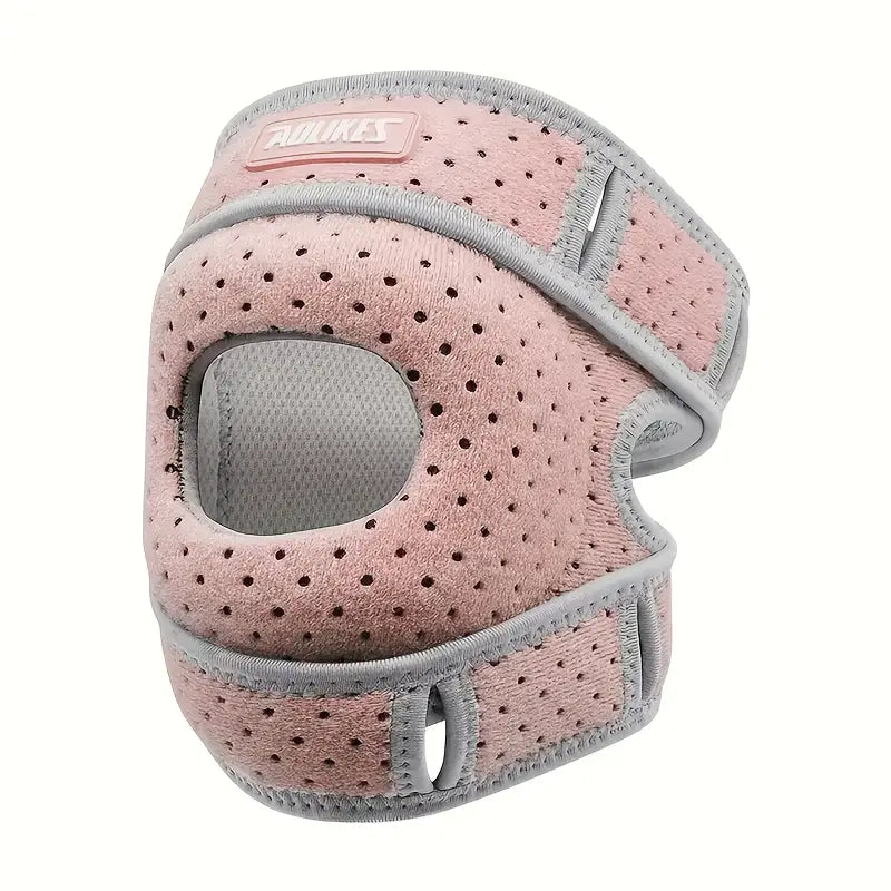 Kneoflex™ – Rodillera deportiva transpirable con doble tira y estabilización rotuliana