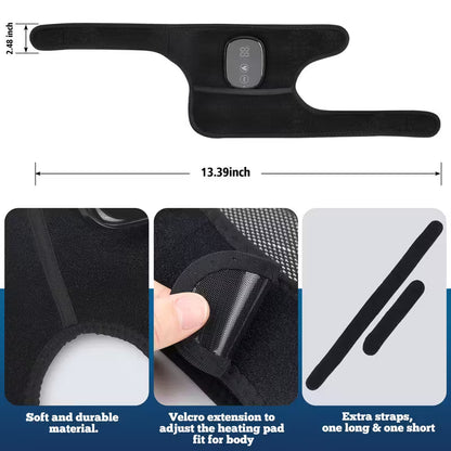 ThermaFlex™ – Rodillera térmica vibratoria para rodilla, codo y hombro