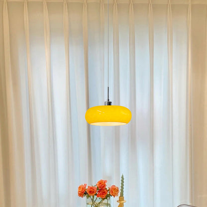 Lampe suspendue LED moderne à éclairage intégré