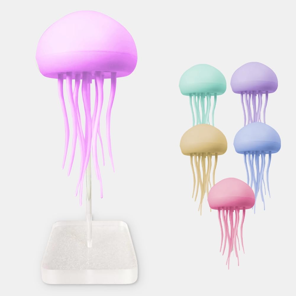 Lampe suspension décorative LED effet méduse dansante
