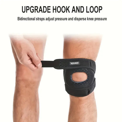 Kneoflex™ – Rodillera deportiva transpirable con doble tira y estabilización rotuliana