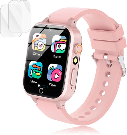 Reloj inteligente para niños con pantalla táctil, juegos y cámara