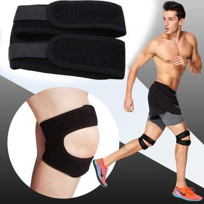 Genouillère réglable à sangle tendon rotulien et ménisque