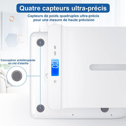 Pèse-bébé précis multifonctionnel avec plateau amovible précision 10 g