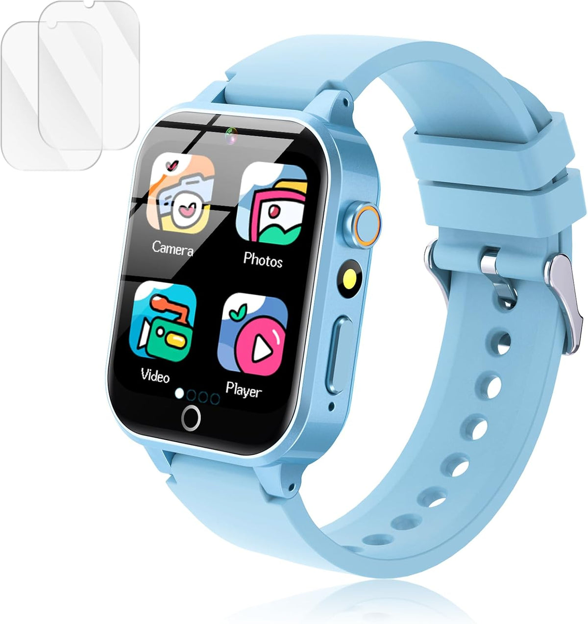 Montre connectée enfant écran tactile caméra HD réveil intégré