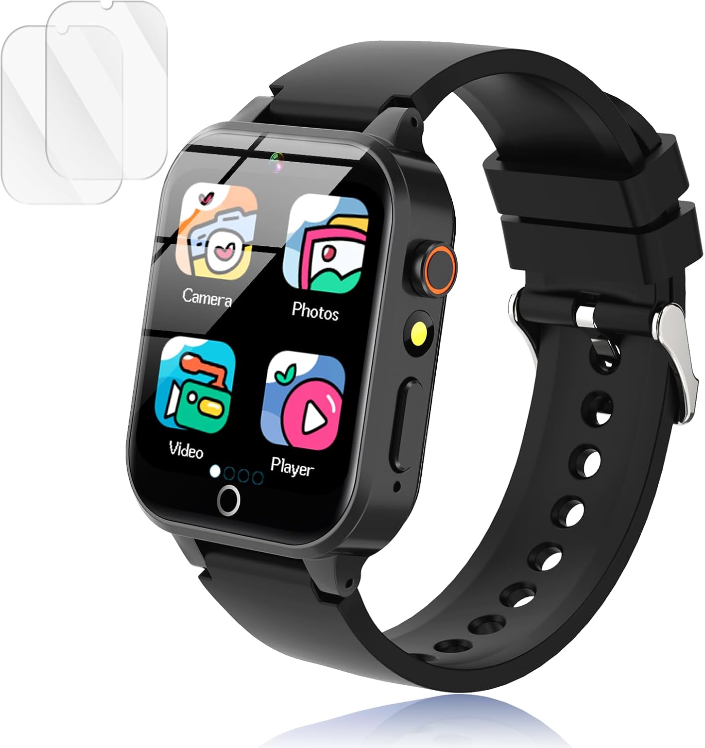 Reloj inteligente para niños con pantalla táctil, juegos y cámara
