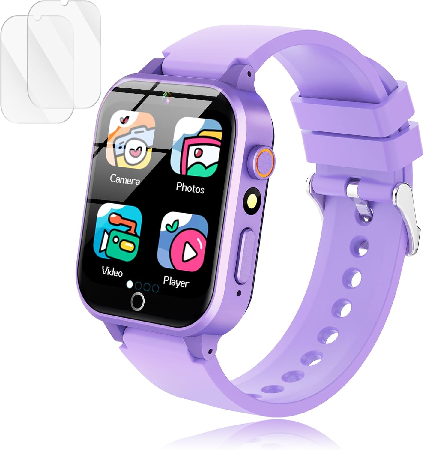 Reloj inteligente para niños con pantalla táctil, juegos y cámara