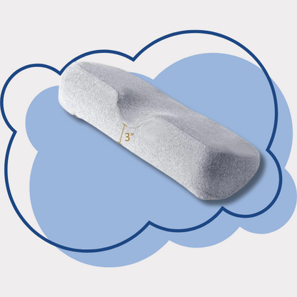 Almohada de espuma viscoelástica para el cuello
