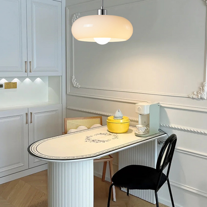 Lampe suspendue LED moderne à éclairage intégré