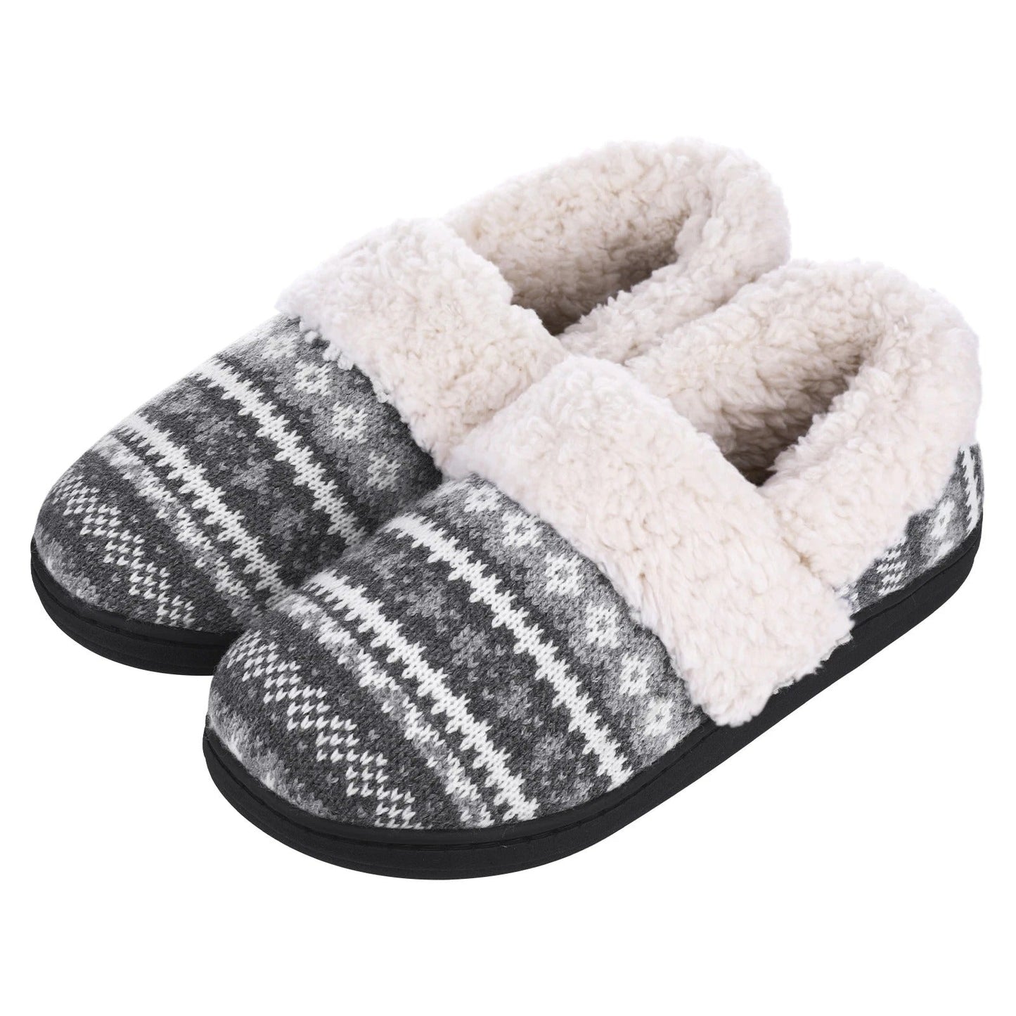 Pantuflas de casa suaves y cálidas de peluche