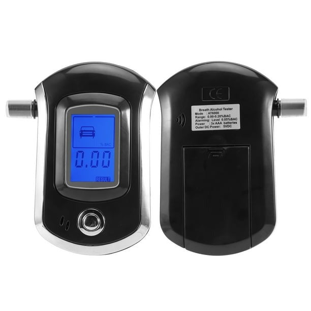 Éthylotest électronique à écran LCD compact