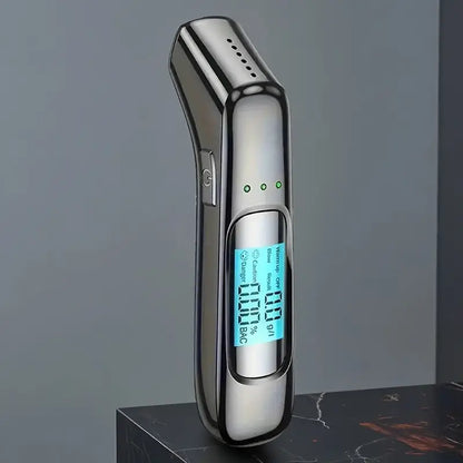 Alcotex™ – Alcoholímetro electrónico portátil de lectura rápida con pantalla LCD