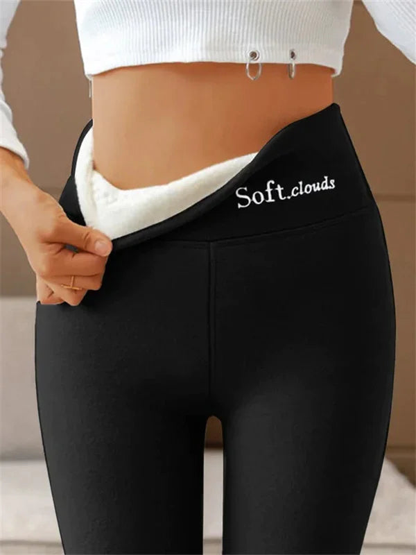 Legging thermique en polaire confortable et chaud