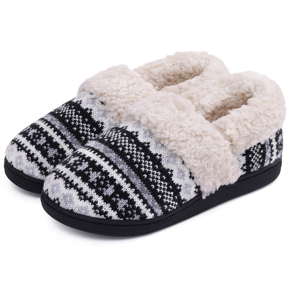 Pantuflas de casa suaves y cálidas de peluche