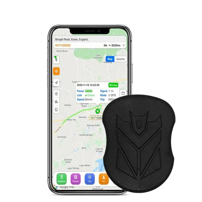 Mini traceur GPS étanche avec micro pour voiture et moto