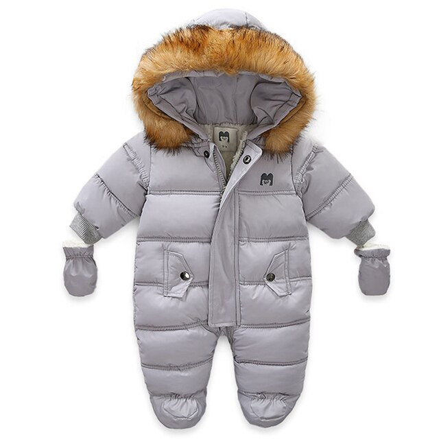 Traje de invierno cálido para bebé