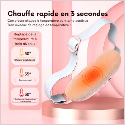 Cinturón Térmico Inteligente Uterino para el Dolor Menstrual, Abdominal y Lumbar