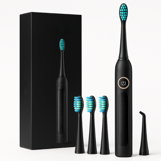 ClariClean™ – Cepillo de dientes eléctrico automático, con 5 modos de intensidad