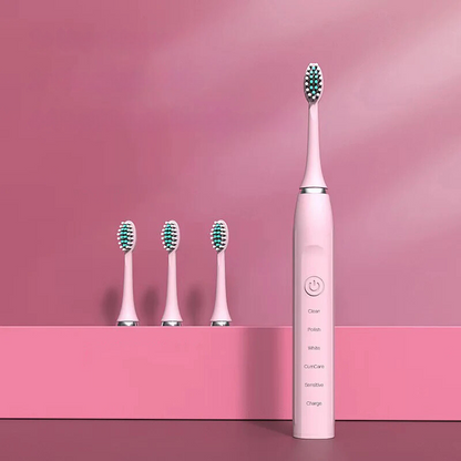 CleanFlex™ – Cepillo de Dientes Sónico No Recargable Eliminación de Placa
