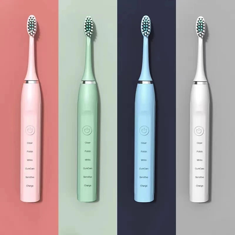 CleanFlex™ – Cepillo de Dientes Sónico No Recargable Eliminación de Placa