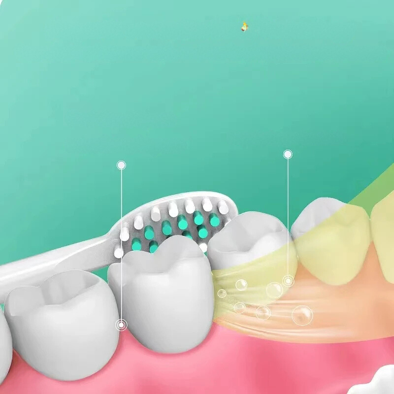 CleanFlex™ – Cepillo de Dientes Sónico No Recargable Eliminación de Placa