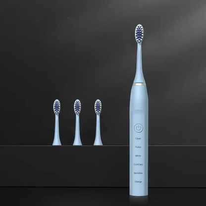 CleanFlex™ – Cepillo de Dientes Sónico No Recargable Eliminación de Placa
