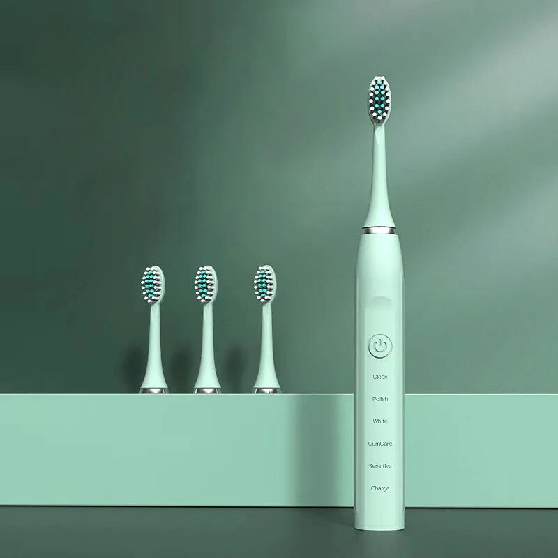 CleanFlex™ – Cepillo de Dientes Sónico No Recargable Eliminación de Placa