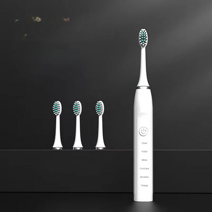 CleanFlex™ – Cepillo de Dientes Sónico No Recargable Eliminación de Placa