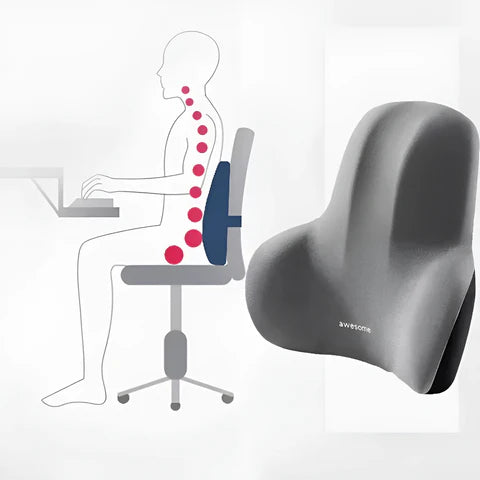 Cojín Lumbar Ergonómico de Espuma con Memoria