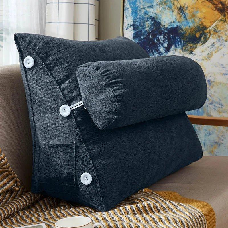 ReadLuxe™ – Almohada de lectura ergonómica con soporte lumbar