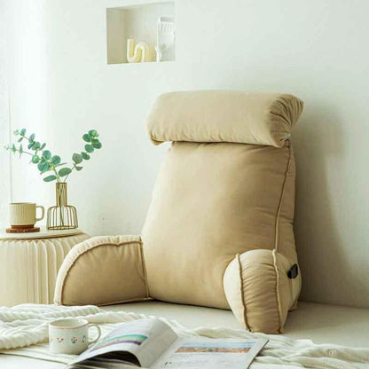 LuxLire™ – Almohada Ergonómica de Lectura para Cama con Espuma Viscoelástica