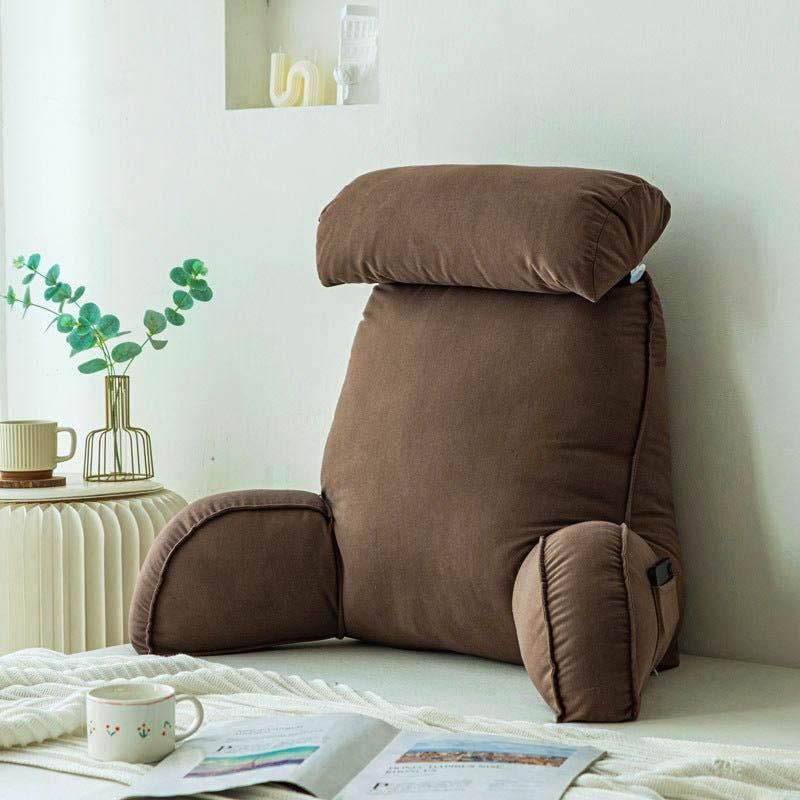 LuxLire™ – Almohada Ergonómica de Lectura para Cama con Espuma Viscoelástica