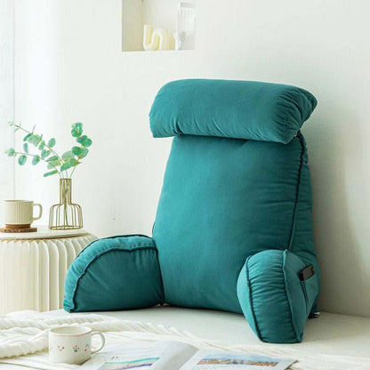 LuxLire™ – Almohada Ergonómica de Lectura para Cama con Espuma Viscoelástica