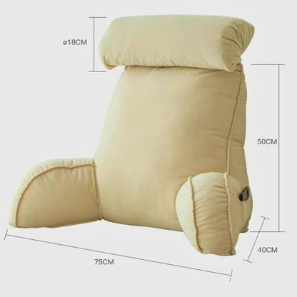 LuxLire™ – Almohada Ergonómica de Lectura para Cama con Espuma Viscoelástica