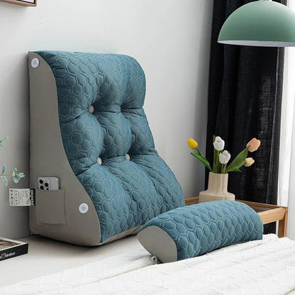 LiseThera™ – Cojín de Lectura Ergonómico para Cama, Soporte y Confort