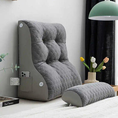 LiseThera™ – Cojín de Lectura Ergonómico para Cama, Soporte y Confort